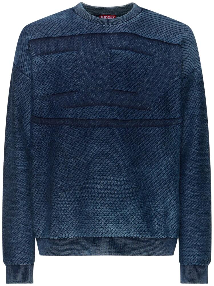 DIESEL K-klevery Logo Knit Crewneck Sweater Cover