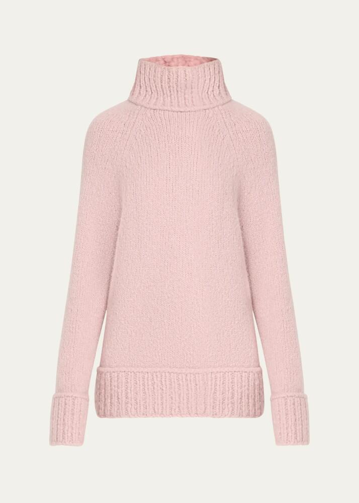 Michael Kors Collection Oversized Turtleneck Cashmere Sweater Cover