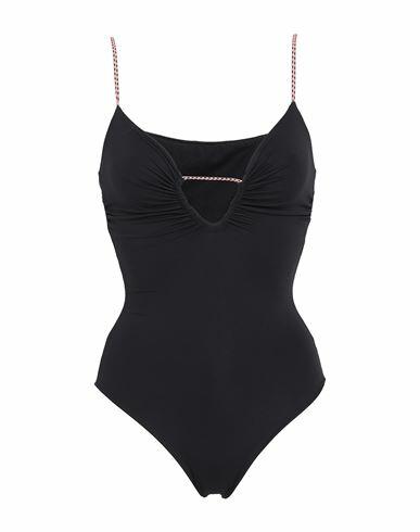 S And S Woman One-piece swimsuit Black Polyamide, Elastane Cover