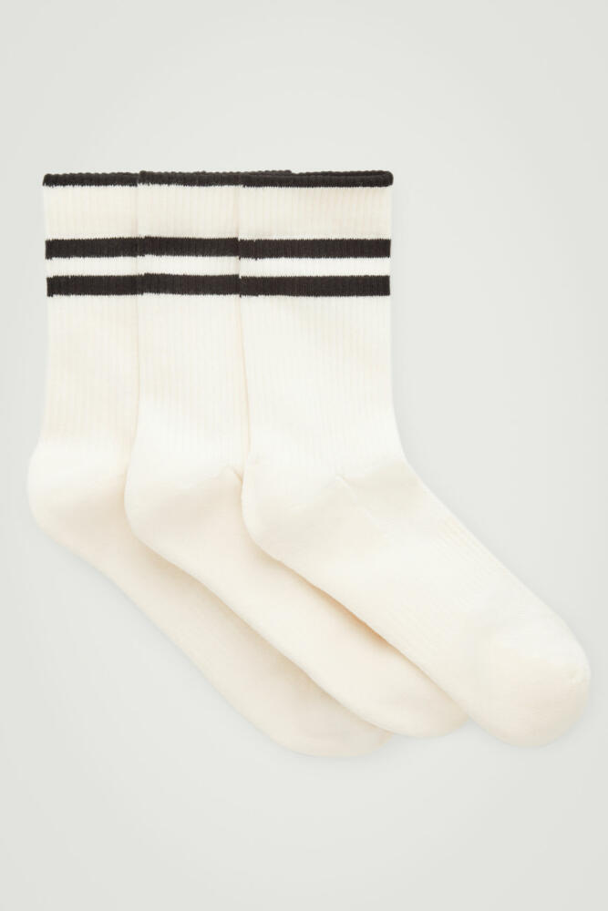 COS 3-PACK RIBBED SPORT SOCKS Cover