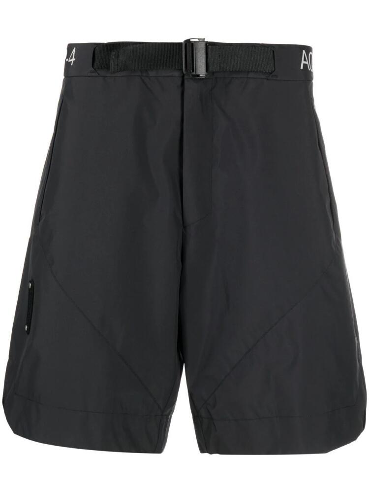 A-COLD-WALL* Nephin belted Bermuda shorts - Black Cover