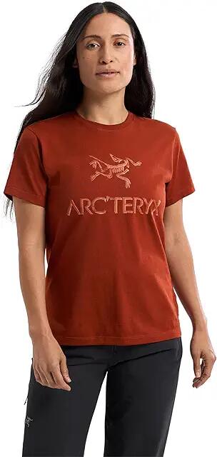 Arc'teryx Arc'Word Cotton Short Sleeve T-Shirt (Sequoia/Solaris) Women's Clothing Cover