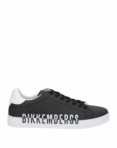 Bikkembergs Man Sneakers Black Textile fibers Cover