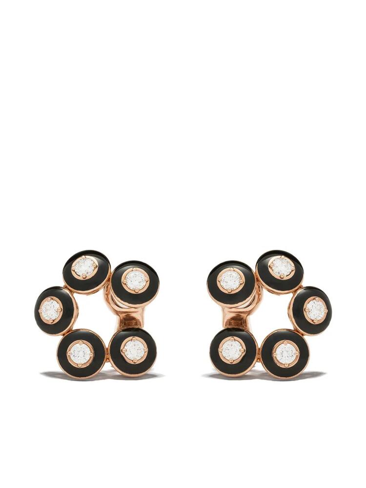 Selim Mouzannar 18kt rose gold Mina earrings - Pink Cover