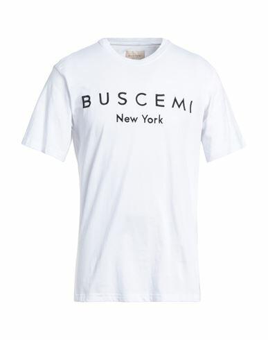 Buscemi Man T-shirt White Cotton, Polyester Cover