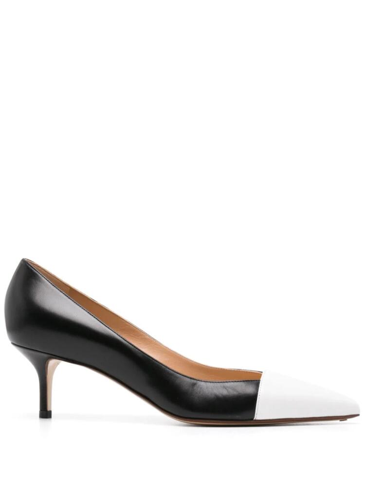 Francesco Russo 55mm leather pumps - Black Cover