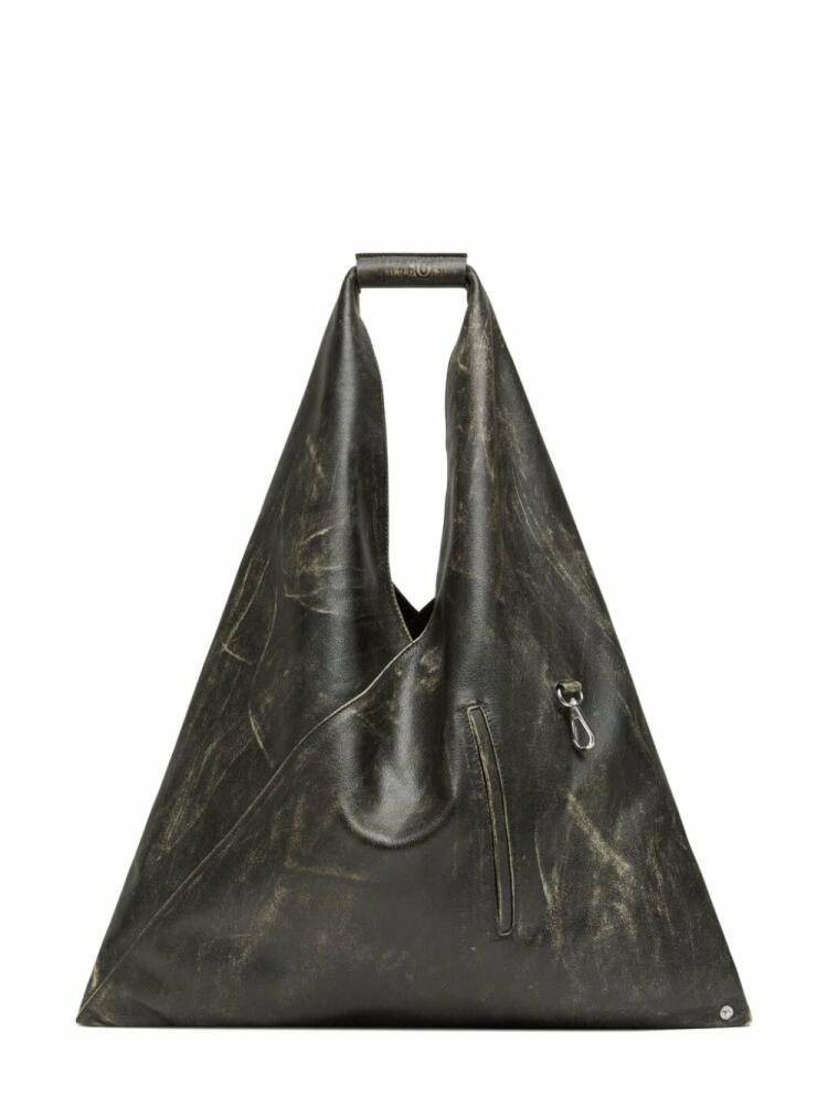 MM6 Maison Margiela Japanese leather tote bag - Black Cover