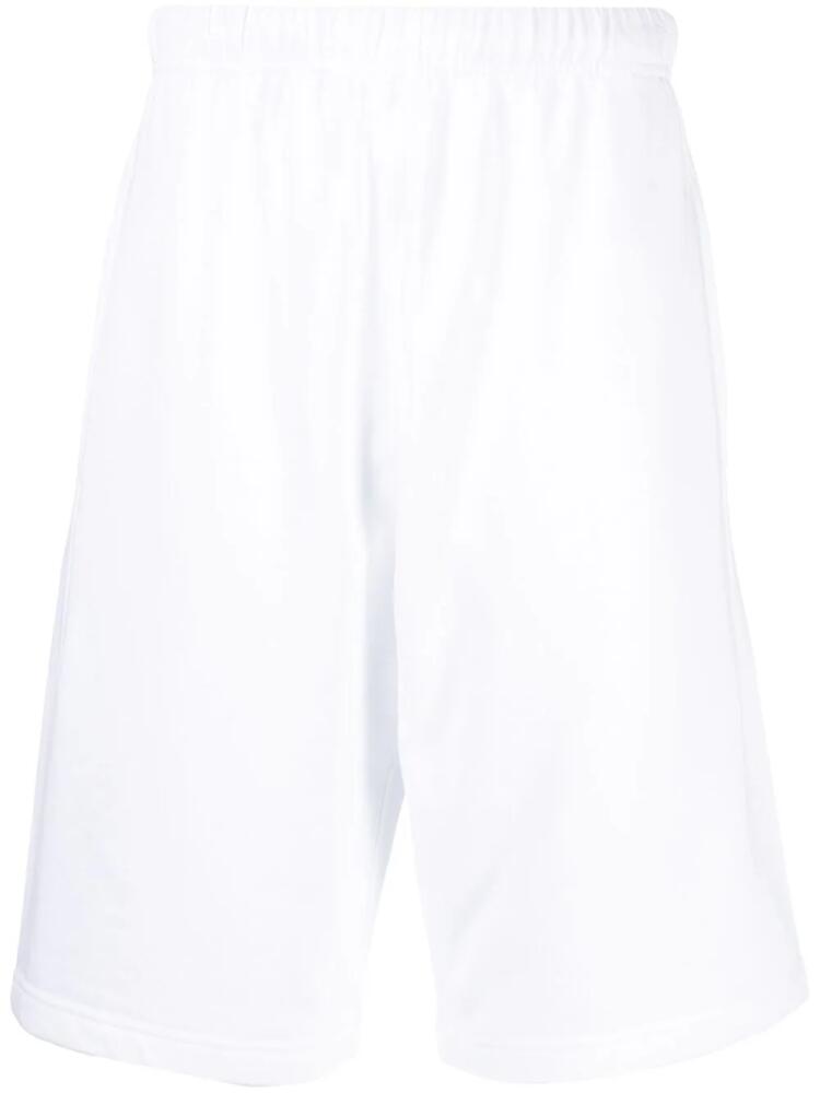 Kenzo embroidered-logo track shorts - White Cover