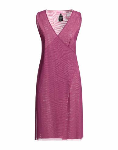 Fisico Woman Mini dress Mauve Polyamide, Elastane Cover