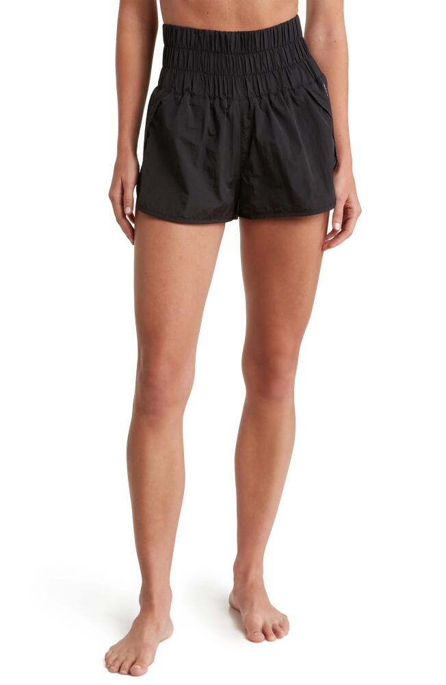 Free People FP Movement The Way Home Shorts in Washed Black Cover