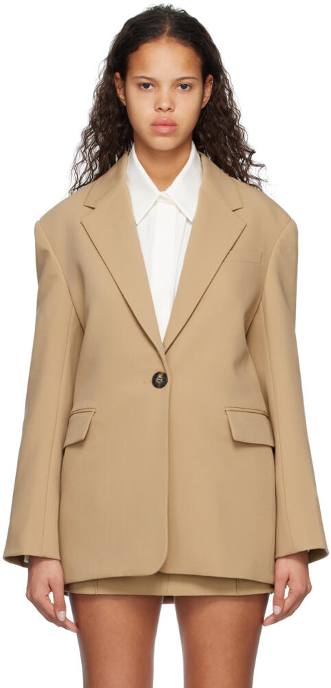 CAMILLA AND MARC Tan Sterling Blazer Cover