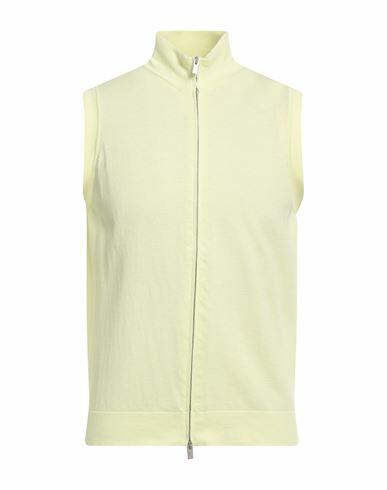 Filippo De Laurentiis Man Cardigan Light green Cotton Cover