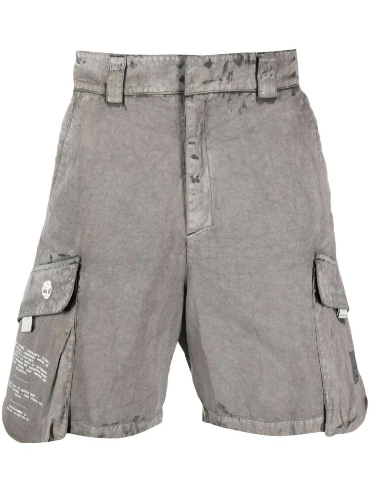 A-COLD-WALL* x Timberland mid-weight cargo shorts - Grey Cover