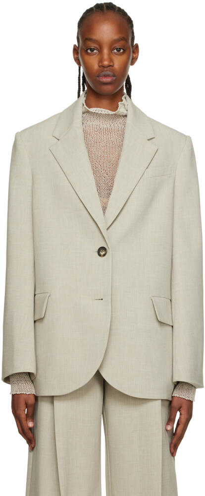 CAMILLA AND MARC Taupe Morella Blazer Cover