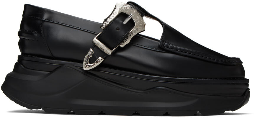 Toga Pulla SSENSE Exclusive Black Oxfords Cover