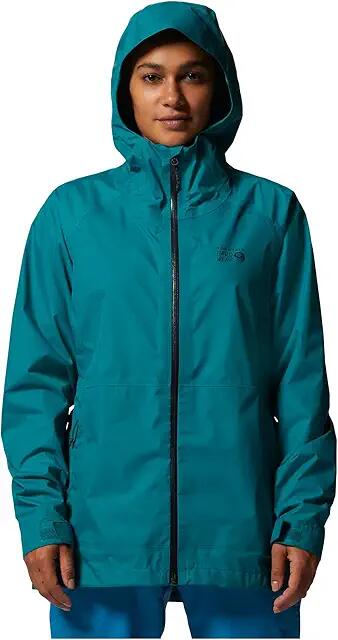 Mountain Hardwear Threshold Jacket (Botanic) Women's Clothing Cover