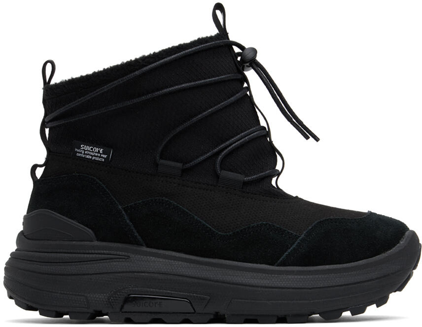 SUICOKE Black ROBBS-2 Boots Cover