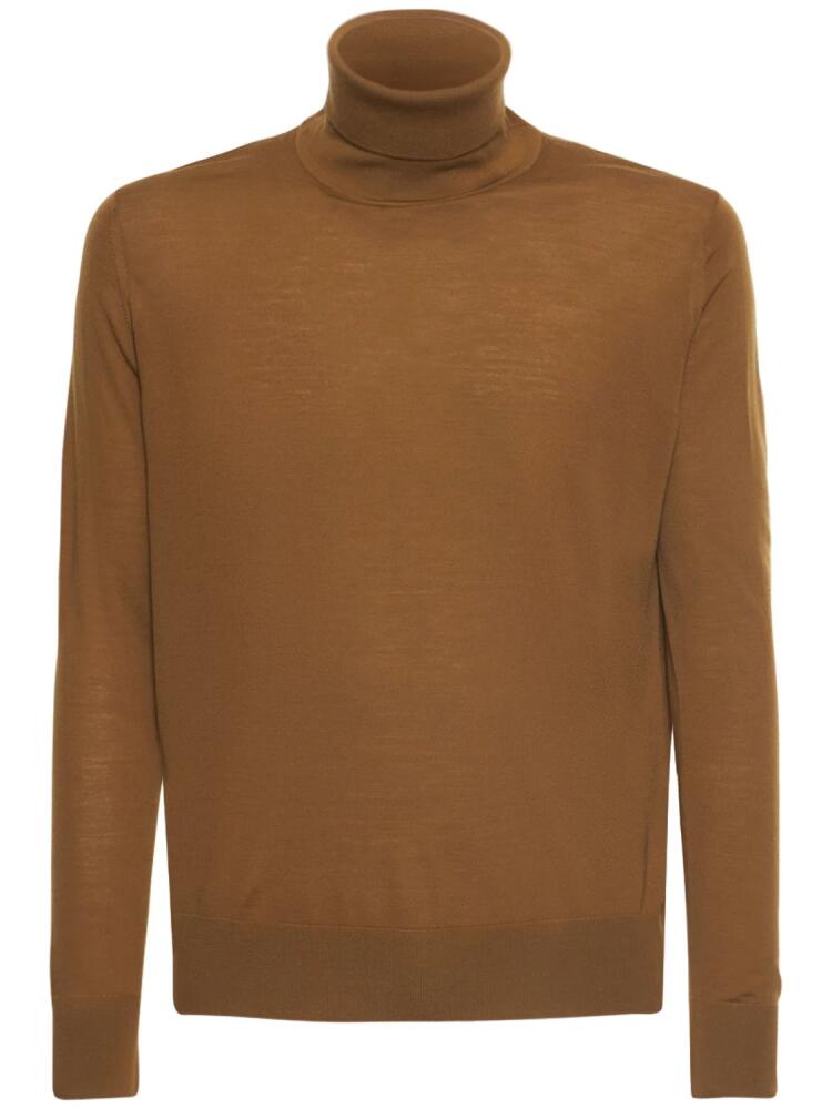 LORO PIANA Wish Wool Turtleneck Sweater Cover