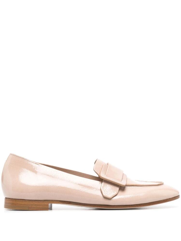 Del Carlo side buckle-detail loafers - Neutrals Cover