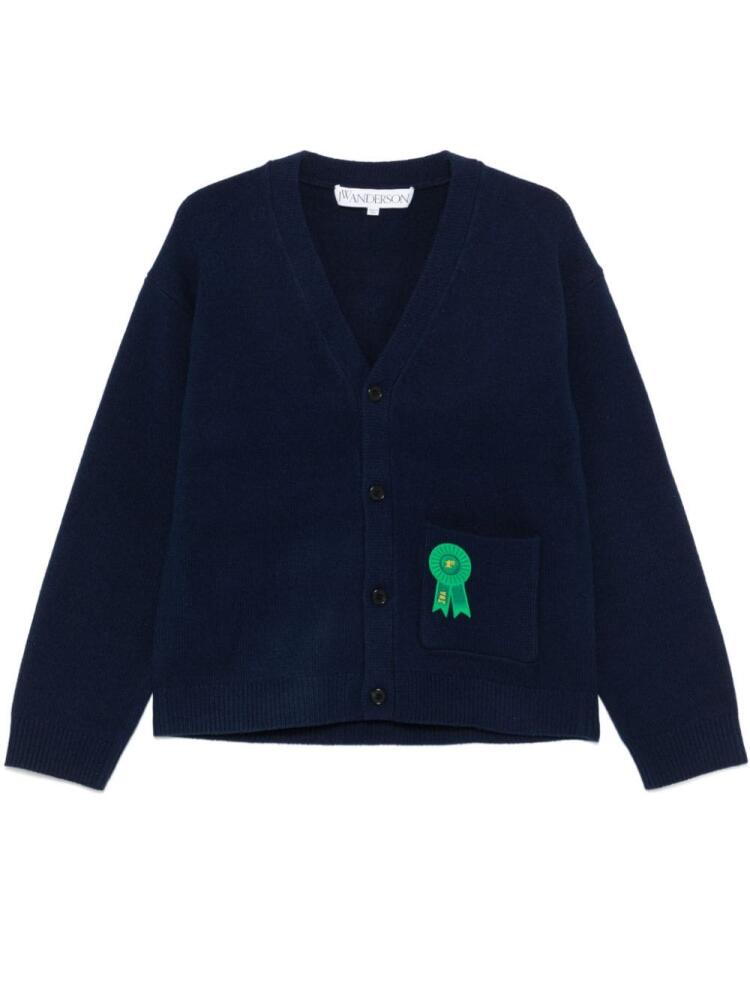 JW Anderson Rosette cardigan - Blue Cover