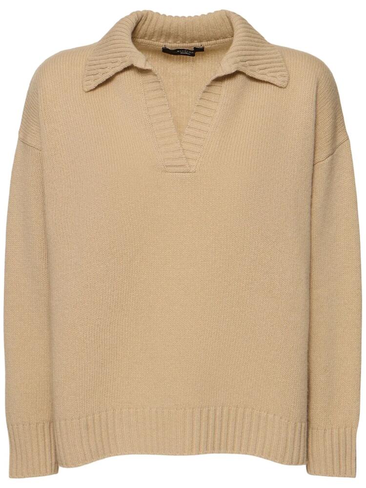 WEEKEND MAX MARA Agre Wool Sweater Cover