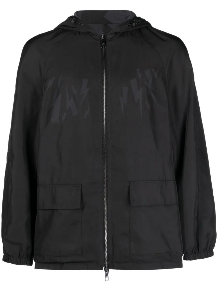 Neil Barrett Camouflage reversible bomber jacket - Black Cover