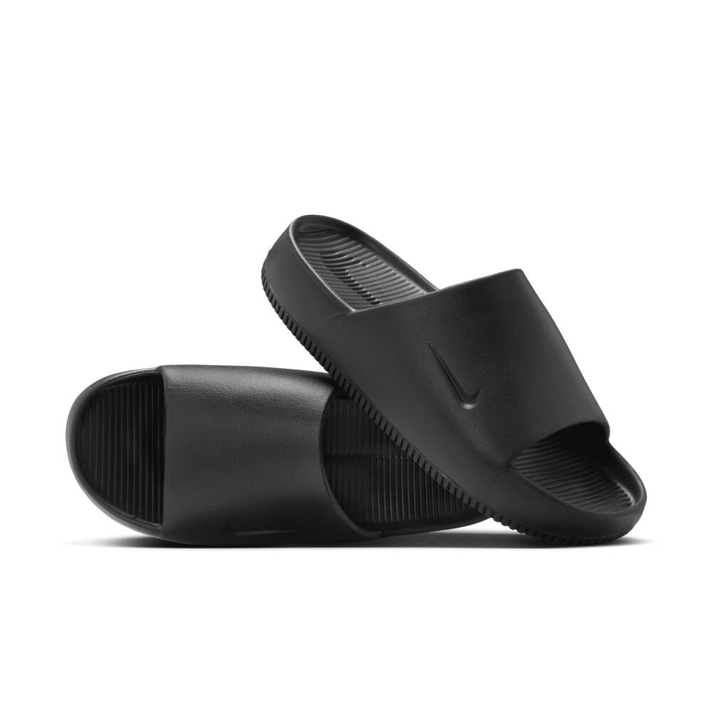 Nike Men's Calm Slides in Black Cover