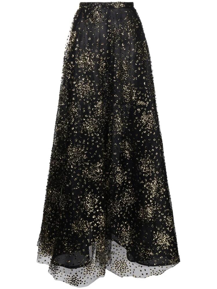 Bambah sequin-embellished maxi skirt - Black Cover