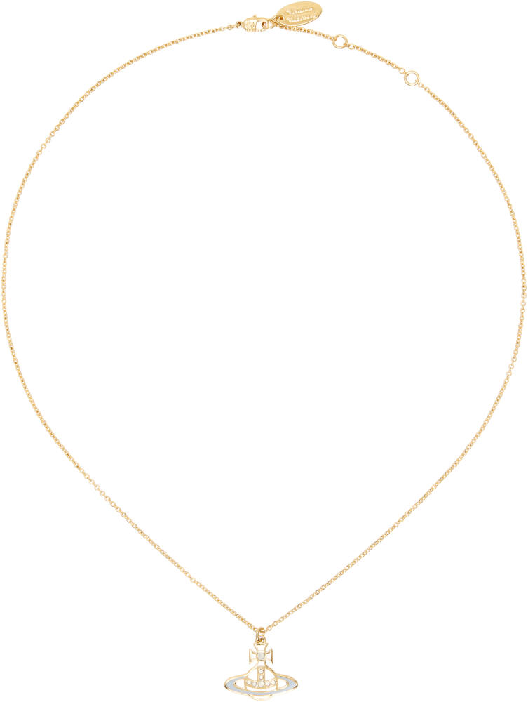 Vivienne Westwood Gold Concetta Bas Relief Pendant Necklace Cover