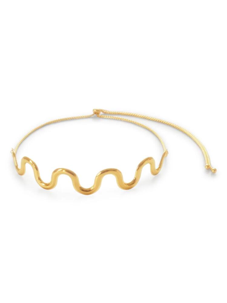 Hzmer Jewelry polished choker - Gold Cover