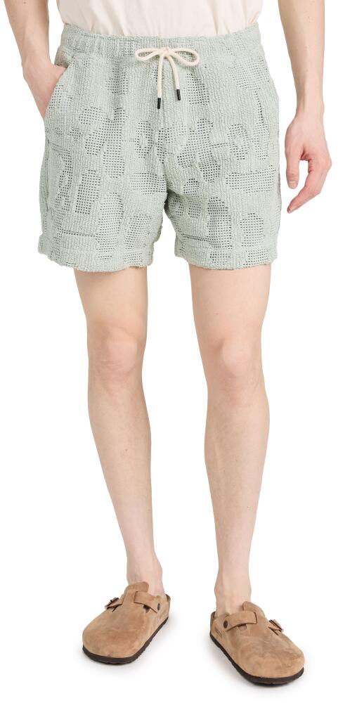 OAS Galbanum Crochet Shorts Metal Cover