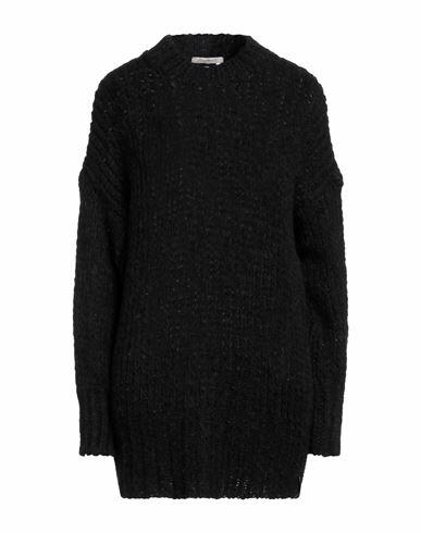 Hinnominate Woman Sweater Black Acrylic, Polyamide, Wool, Alpaca wool Cover