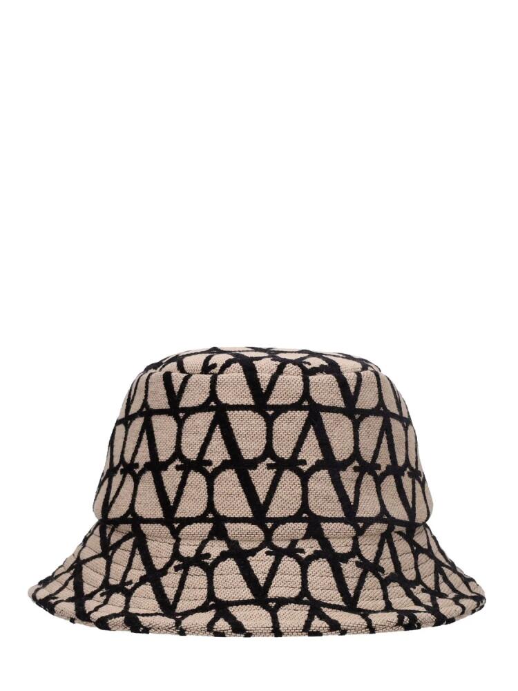 VALENTINO GARAVANI Vlogo Monogram Bucket Hat Cover