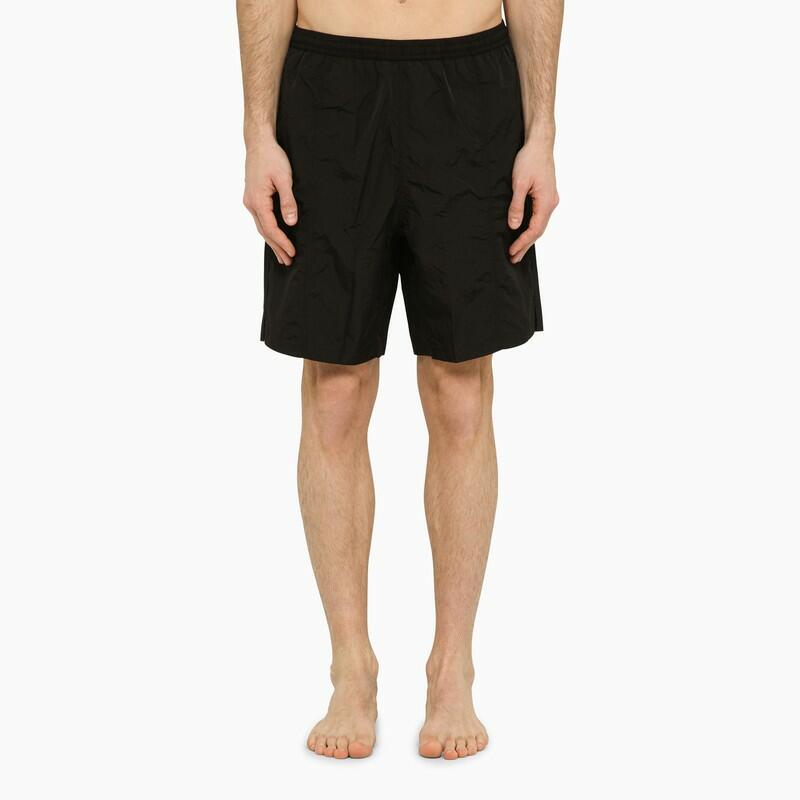 Ami Paris Black Ami De Coeur swim shorts Cover