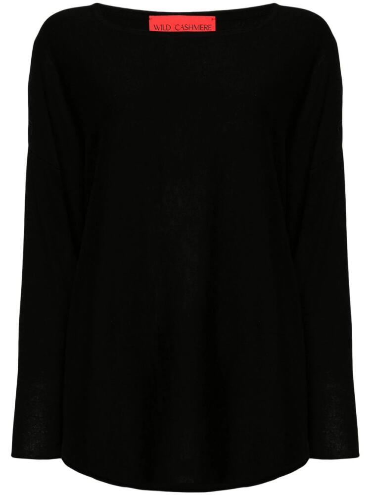 Wild Cashmere Ursula sweater - Black Cover