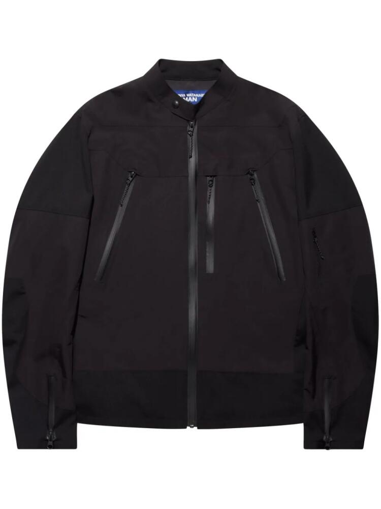 Junya Watanabe MAN collarless zip-up bomber jacket - Black Cover