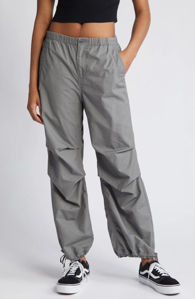 BP. Ripstop Parachute Pants in Grey Pearl Cover