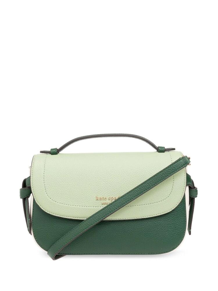 Kate Spade Knott colour-block leather tote bag - Green Cover