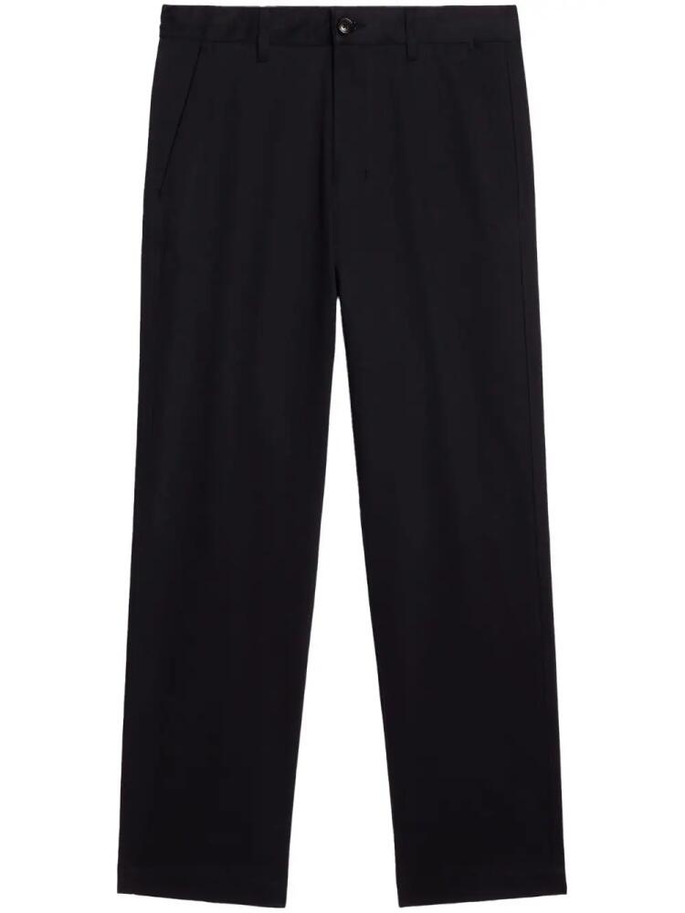 AMI Paris tailored straight-leg trousers - Black Cover