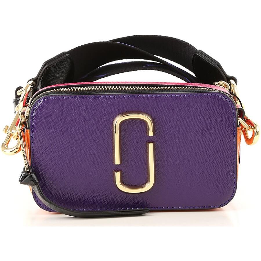 Marc Jacobs The Snapshot Small Camera Bag- Violet Multi Cover