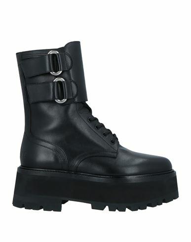 Celine Man Boot Black Leather Cover