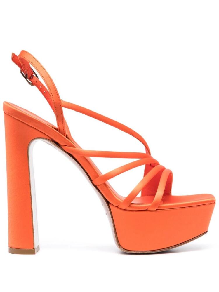 Le Silla Scarlet platform strappy sandals - Orange Cover