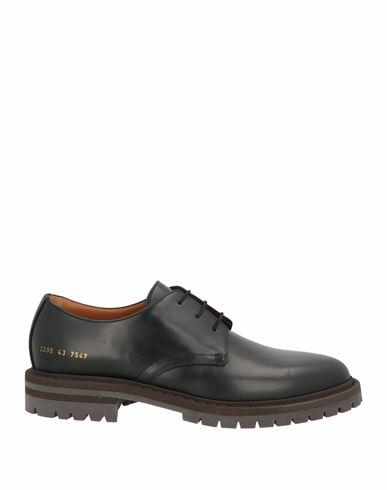 Common Projects Man Lace-up shoes Black Leather Cover