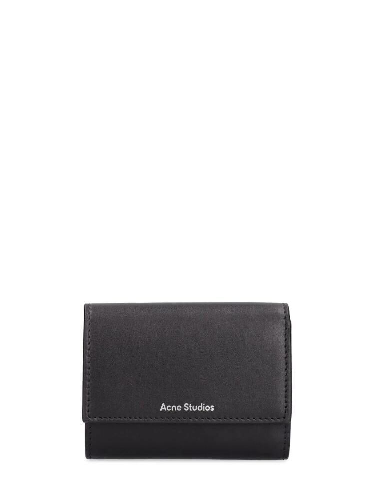 ACNE STUDIOS Leather Trifold Wallet Cover