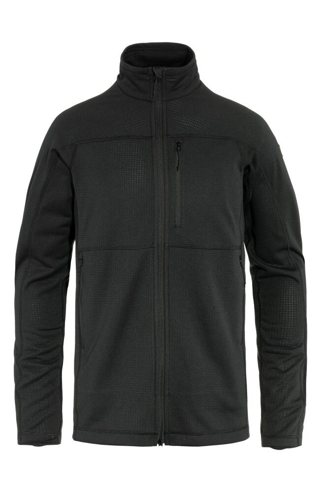 Fjällräven Abisko Lite Fleece Jacket in Black Cover