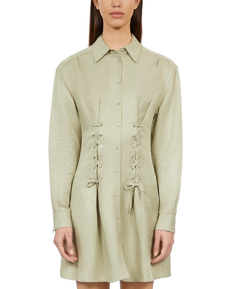 The Kooples Lace Detail Shirt Dress Cover