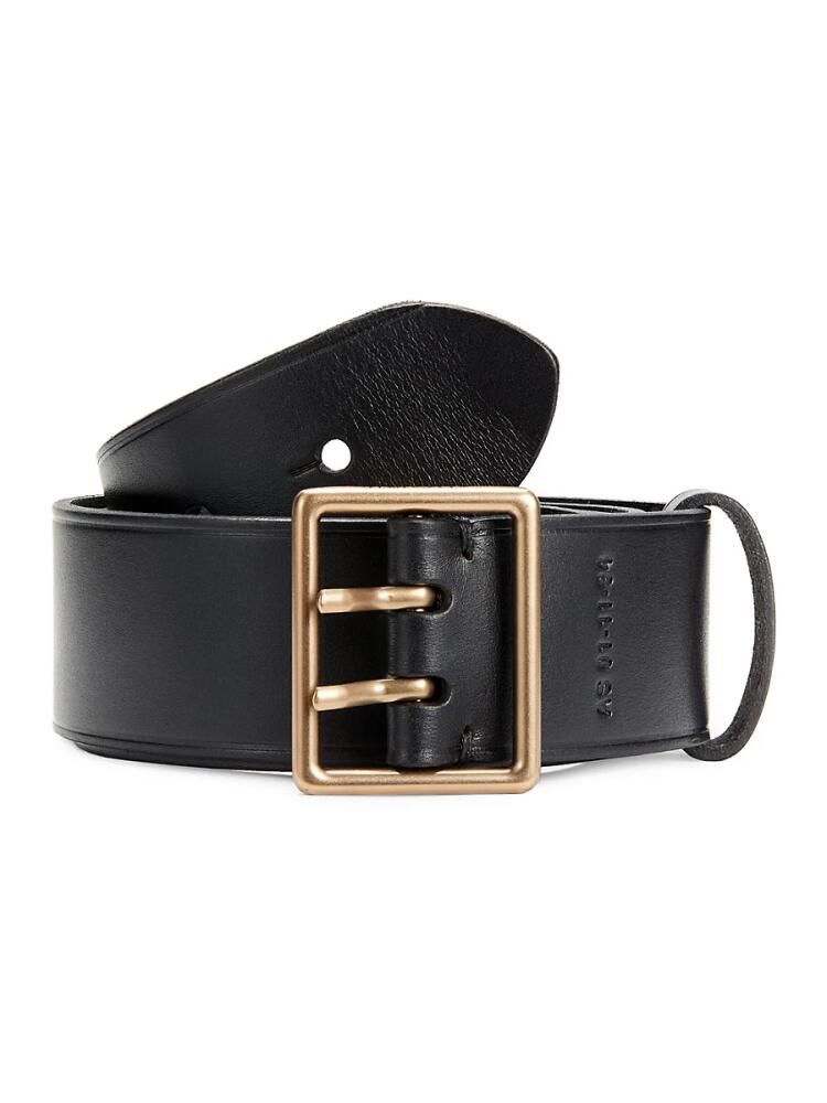 AllSaints Women's Leather Belt - Black Cover