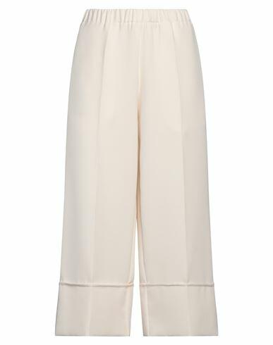 Virginia Bizzi Woman Pants Ivory Polyester Cover