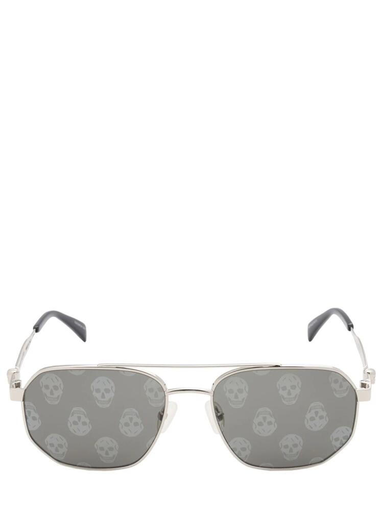 ALEXANDER MCQUEEN Am0458s Metal Sunglasses Cover