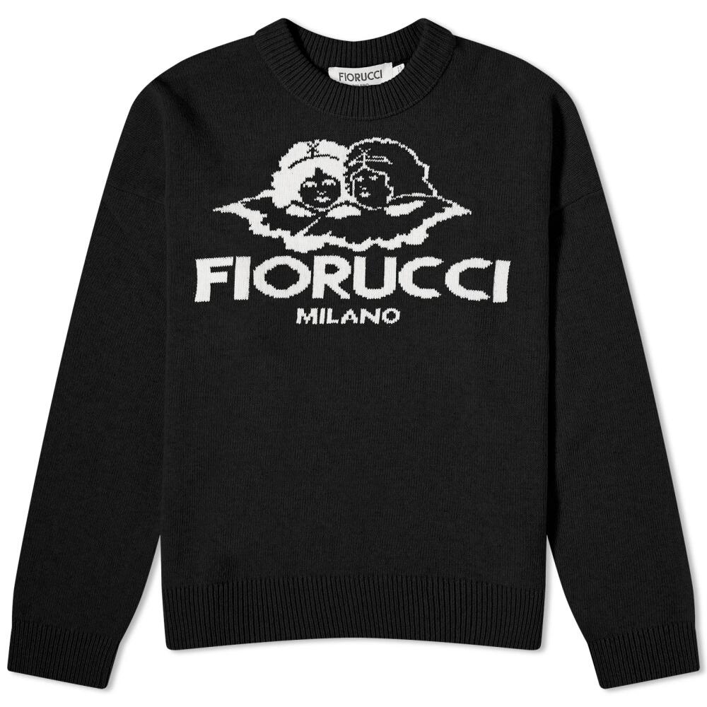 Fiorucci Women's Milano Angels Knit Jumper in Black Cover